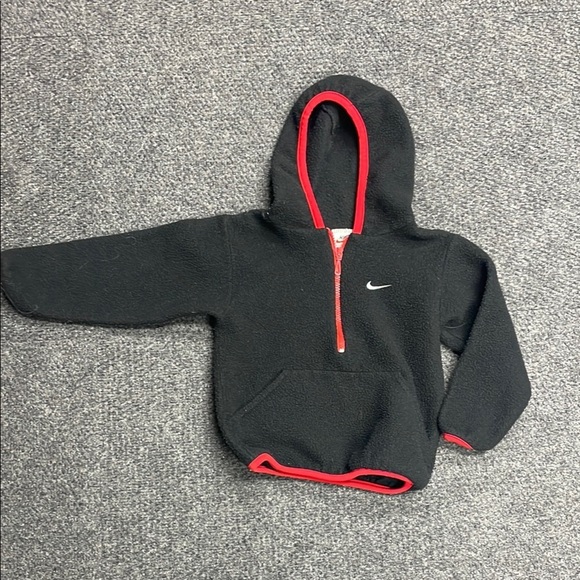 Nike Other - Nike Kids Black Fleece Pull over Hoodie Boys Girls Size Medium